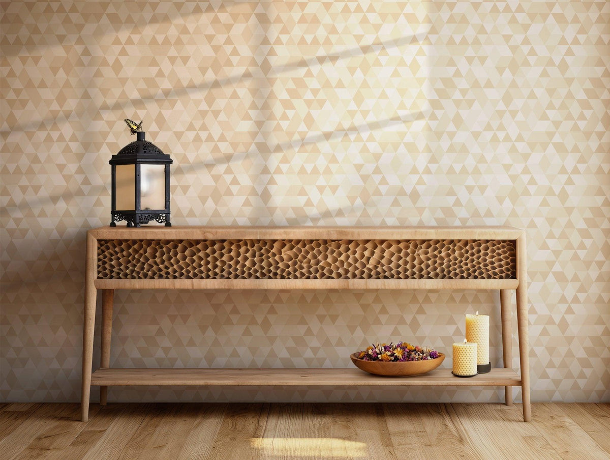 Transform Your Home with Beige Temporary Wallpaper Elegance ...
