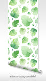 Tropical Green Leaf Jungle Wallpaper Safari Nursery Wall Covering Eco-Friendly Decor BV088