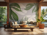 Nature-inspired wall decor with a modern botanical design