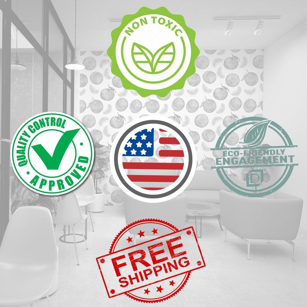 Quality-controlled, made in the USA, and free shipping.